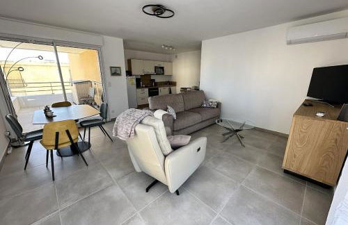 T2 Appartement Sunset Lodge à 250 m de la mer, 3 couchages - Photo 5