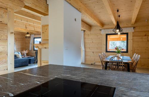 AleBale Przesieka luksusowy dom z bali z widokiem na Karkonosze - Foto 29