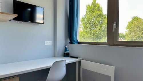 Studio 64 Rénové et Équipé - Nancy proche CHRU,CESI,FAC - Foto 4