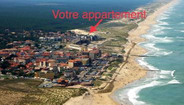 T3 - TERRASSE 30 m2 VUE OCEAN, 2 CHAMBRES, parking privatif et piscine en été - Foto 2