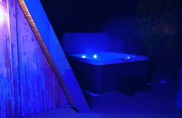 Au-Doux-Altic chalet romantique avec JACUZZI ET SAUNA - Foto 34