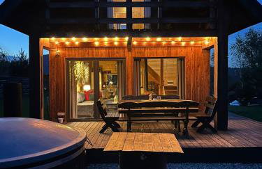 Górskie kaszuby ,Gołubie ,Domek w sielskim klimacie ,niedaleko stoku Koszałkowo na Kaszubach-do 10 osob,sauna ,balia,kominek,opcja kuligu - Foto 1