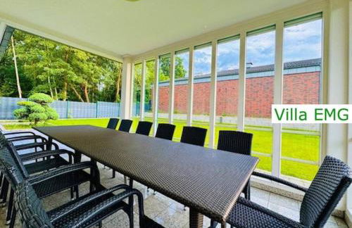 Ferienhaus Villa EMG Gelsenkirchen nah Essen Dortmund mit Pool und Garten für Familien Gruppen bis 21 Personen - Foto 7