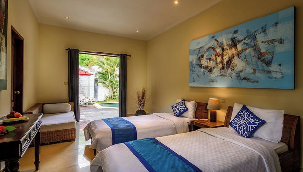 Villa Inti Seminyak Bali - Foto 2, Habitación