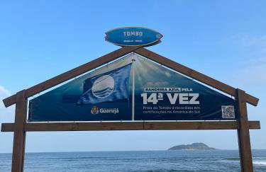 Apto Tombo Guarujá lindo 2dorm 2 banh pé na areia com elevador promoção - Foto 32