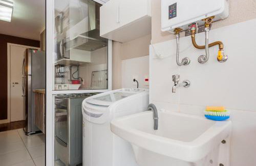 IN4 - Novo Bhaus Morumbi - Shopping Jardim Sul - 50m2 - Linda vista 19o andar - Vaga de Garagem - Acomoda 2 adultos e 1 criança - Foto 27