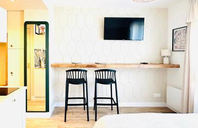 L’émeraude - Superbe studio tout équipé + parking - Foto 6