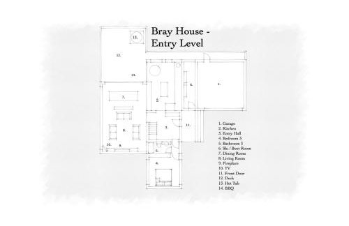 Bray House - Ski-in Ski-out family home - Foto 49