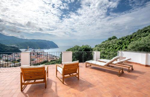 100b - VILLA Ginestra, ampia Terrazza 120m2 vista mare, 3 camere da letto - Foto 10
