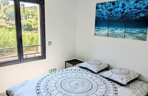 Haut de villa 2P, jardin, clim, prise VL Electrique - Foto 19