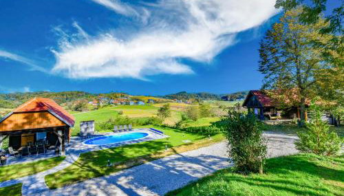 Holiday Home BIBA With Heated Outdoor Pool - Foto 4, Garden, Garden view