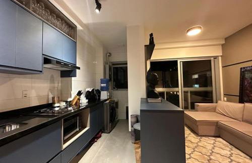 Flat vista mar em Santos - Foto 7