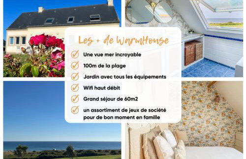 Villa du Menhir, vue panoramique sur la mer - WarmHouse - Foto 3