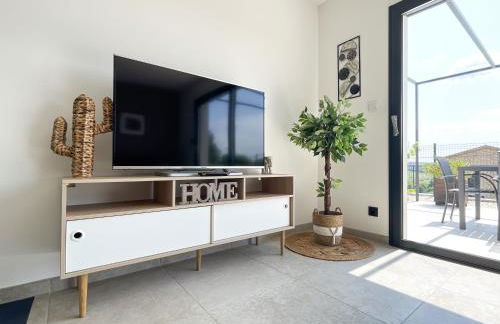 Villa 4 étoiles avec 2 chambres climatisation et piscine privée - Foto 10