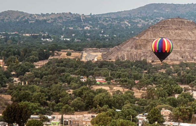 Passeio privado de balão por Teotihuacán - Foto 6