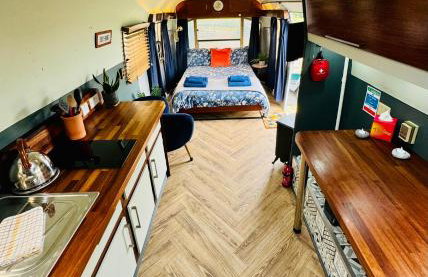 WildView Cosy Glamping with Outdoor Bath and stunning scenery - Foto 17