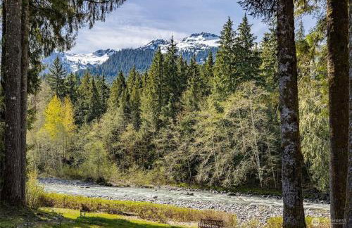 Riverfront cabin with hot tub and sauna 1st floor - Foto 8