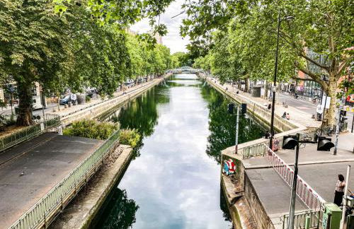 APPARTEMENT CHALEUREUX ARTISTIQUE QUARTIER GARE DU NORD - GARE DE L'EST et GRANDS BOULEVARDS - Foto 27
