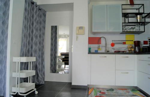 Victoria-T2-41m2-Balcon, wifi, linge, produits, ménage inclus - Foto 10