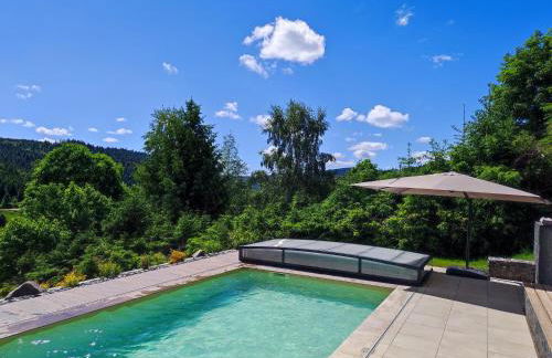 Le Cerf, chalet cocooning avec piscine et billard - Foto 33