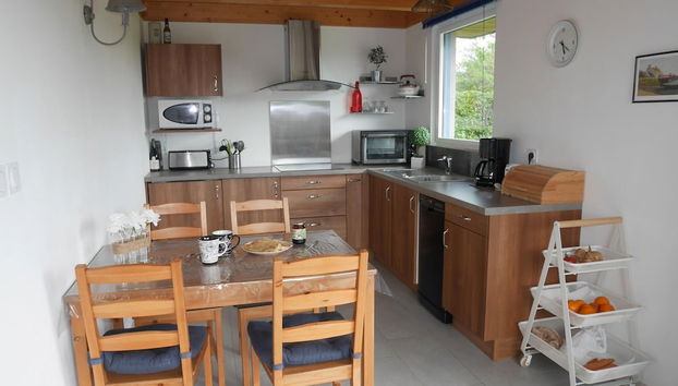 Wooden House in Brittany Near Sandy Beach - Foto 4, Cocina privada