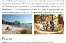 Chalet la landaise en bord du lac de Peyre à Labouheyre - Foto 7