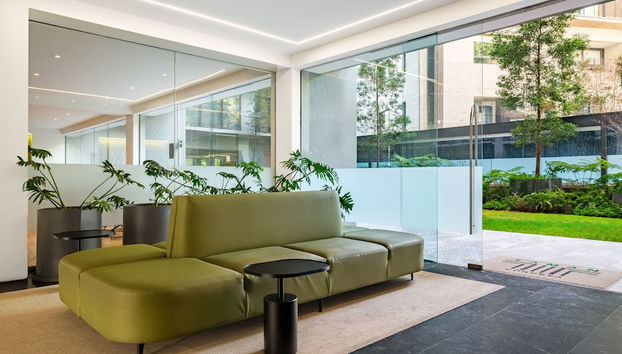 Sala de estar do lobby