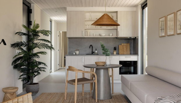 Beautiful Lodge With Wellness - Foto 5, Cocina privada