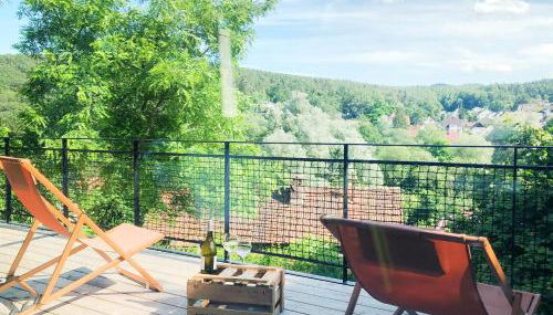 Burgstrasse Apartment Ost mit Garten und Sauna - Foto 3, sunbed, Garden view