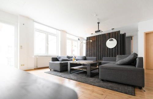 230 m2 Loft mit eigenem Wintergarten mit Tischtennis & Dart, kostenloser Parkplatz - Foto 6