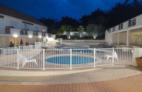 RÉSID'AZUR APPARTEMENT T2-PMR- Piscine privée - Foto 49