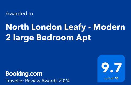 Quiet North London - 2 x Double Bedrooms - Close to Station and 20mins Central London - Foto 16