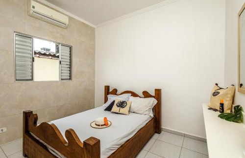 Casa confortável para Famílias e Grupos com Ar-condicionado em Praia Grande - Foto 25