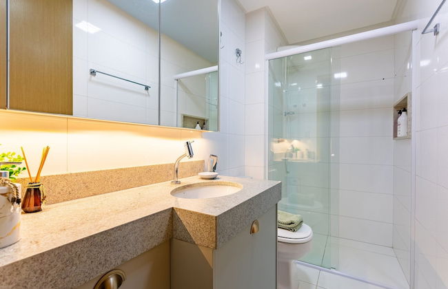 Apto Moderno com Vista Fantástica do Flamboyant - Foto 37