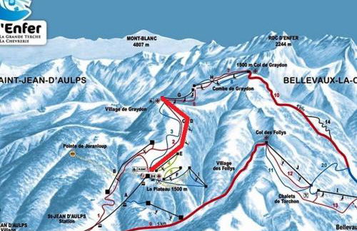 Duplex 3 Pièces avec Piscine à Saint-Jean-d'Aulps, 6 Pers - FR-1-573-25 - Foto 3