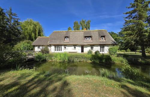 Chaumière entre rivière & champs, piscine privée - Foto 8