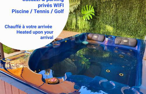 Évasion à deux, domaine prestigieux, jacuzzi et parking privés, piscine - Foto 1