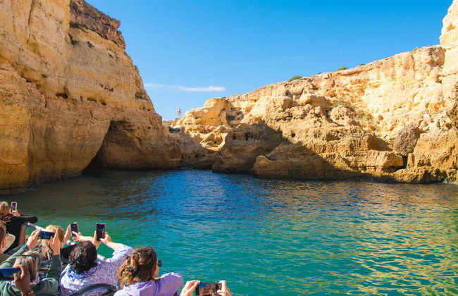 Barco por las cuevas de Benagil + Avistamiento de delfines - Foto 14