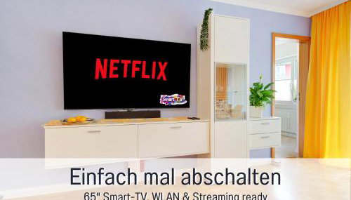 Stadtdomizil Ziegelfeld - Ruhig & Zentral, 65" TV, Südbalkon, vollausgestattete Küche, Altstadt fußläufig, Bahnhof 5-10 Min, Tiefgarage im Haus - Foto 4