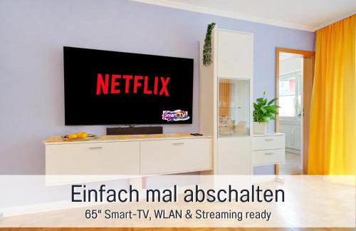 Stadtdomizil Ziegelfeld - Ruhig & Zentral, 65" TV, Südbalkon, vollausgestattete Küche, Altstadt fußläufig, Bahnhof 5-10 Min, Tiefgarage im Haus - Foto 4