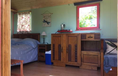 Rosa the Cosy Cabin - Gypsy Wagon - Shepherds Hut, RIVER VIEWS Off-grid eco living - Foto 31