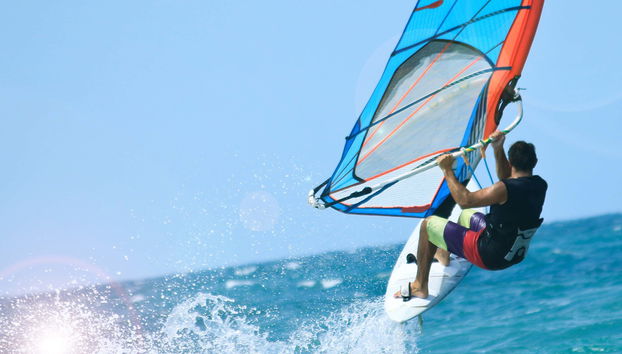 Kitesurfing or Windsurfing in Maafushi