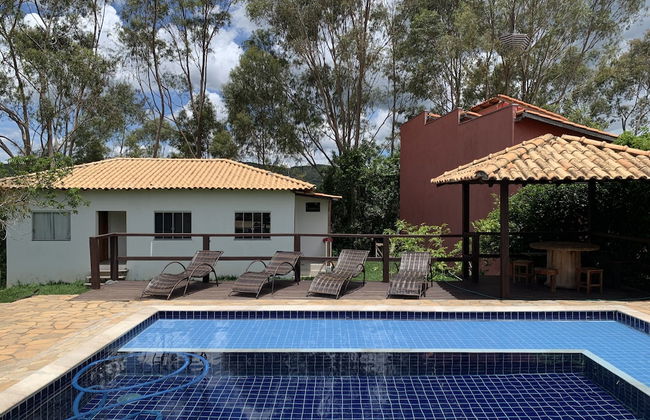 Paz e Tranquilidade - Casa para 15 pessoas com 5 quartos - Foto 21
