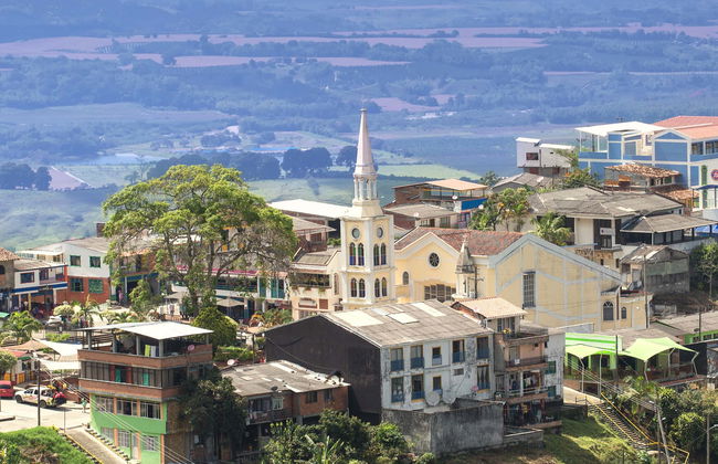 Private Colombian Coffee Region Paragliding Activity - Photo 1