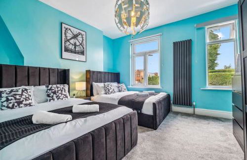 Large 3BDR House By Vista Stays Short Lets & Serviced Accommodation Glasgow With Pool Table & Free WiFi - Foto 6