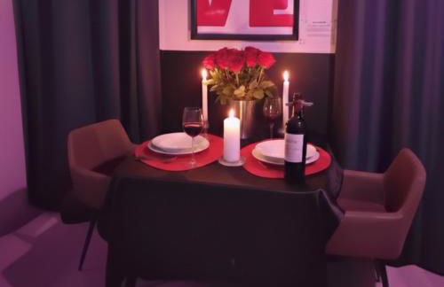 Suite Passion - Jacuzzi privé - Table massage - Foto 5