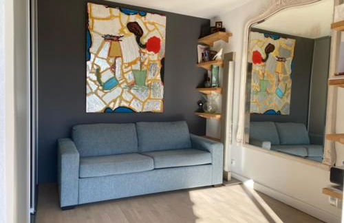 Rez de jardin avec vue mer à saint jean - Photo 9