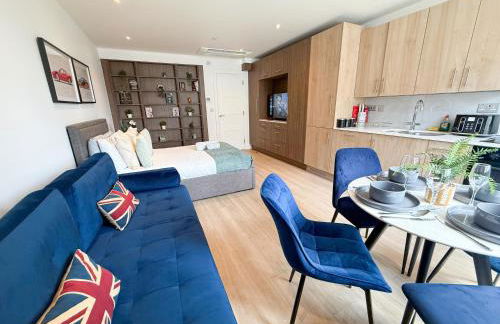 3-Bedroom with Balcony and Studio Apartments in St Johns Wood near Marylebone & Regents Park by NourNest Apartments - Foto 54