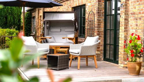 Ferienhaus Ankerplatz mit Sauna in Strandnähe - Foto 2, Garden, Garden view