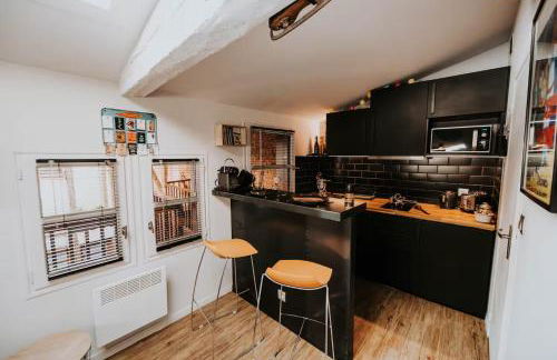 Studio cosy & climatisé au cœur de Toulouse - Quartier des Carmes - Foto 12